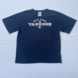 Y2K Adidas New York Yankees Center Graphic Men's Large